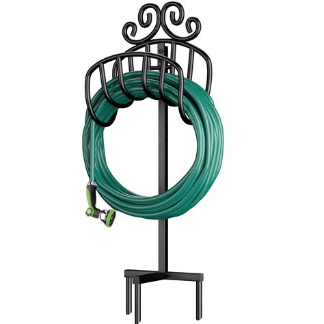 metal brackets for hanging up water hose outside heavy duty|FLORA GUARD Hose Holder Wall Mount .